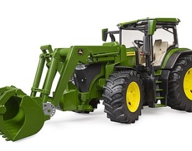 טרקטור ג'ון דיר- 7R350+ כף