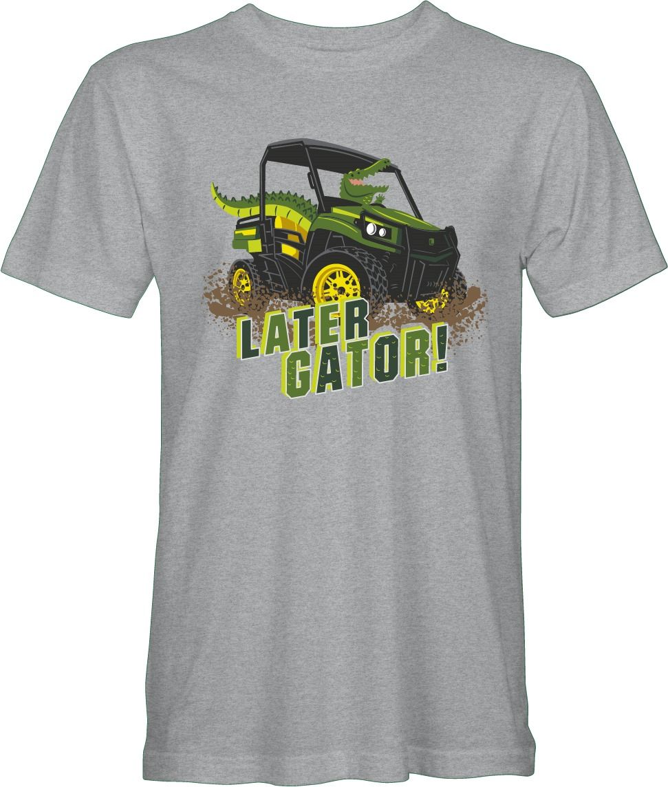 חולצה ילדים JOHN DEERE גייטור  עם תנין 